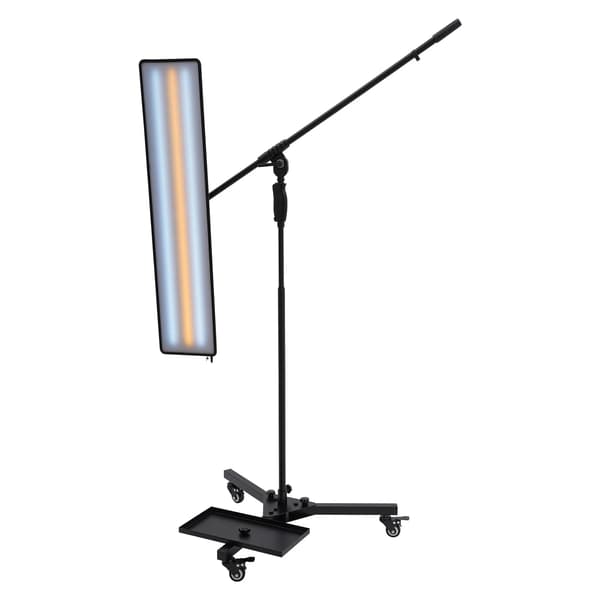 Bilreparationslampe, 360° Justerbar Holder, LED Lysstærk Belysning,sort