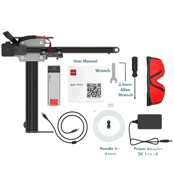 Lasergravyr, Hög Precision, Mångsidig Materialkompatibilitet,NEJE 5 E30 7W
