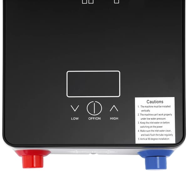 Elektrisk Vandvarmer, 6500W Effekt, LED Skærm,220V, sort
