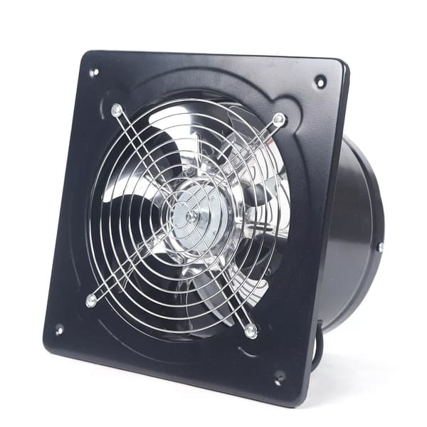 Ventilator, Holdbar Stål Konstruktion, Høj Luftstrømskapacitet,sort