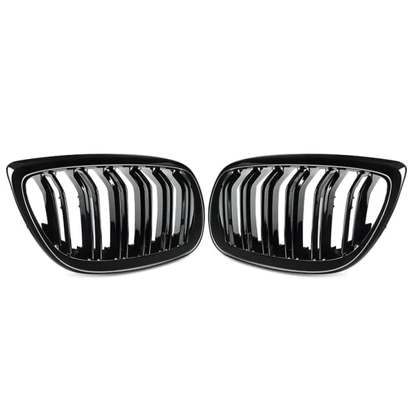 Frontgitter, Passer til luksus coupe-modeller E92 E93, Holdbar ABS-konstruktion,Glansfuld Sort
