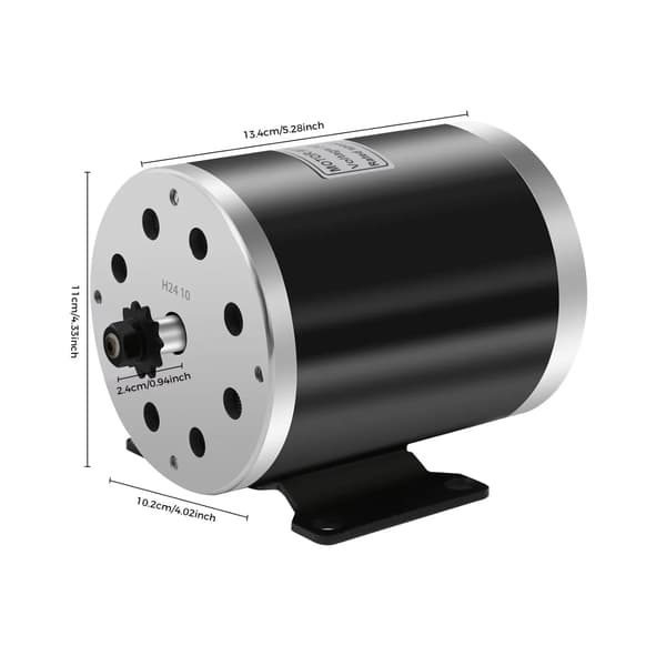 DC Borstlös Drivmotor Kit, Hög Effektivitet, Lätt Installation,svart