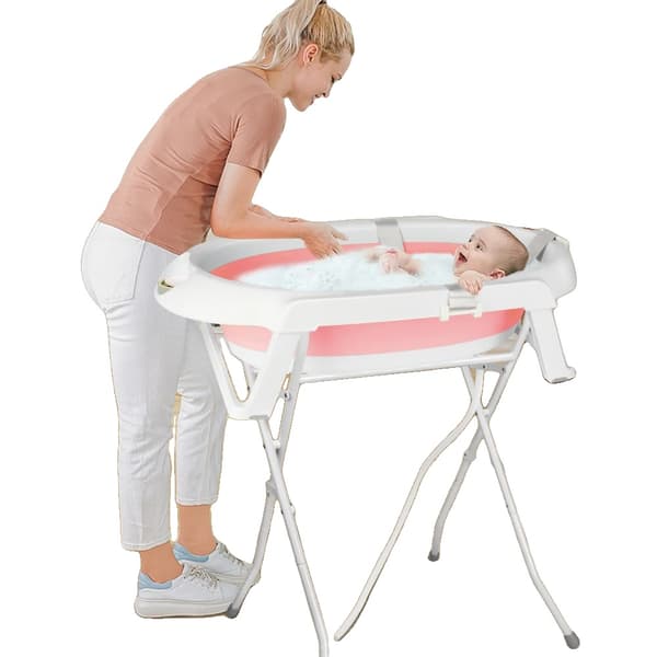 Babbad, Fällbar Design, Ergonomisk Dämpning,Rosa