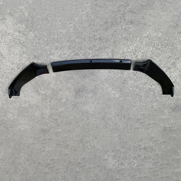 Front Bumper Splitter, Holdbar ABS Konstruktion, Nem Bolt-On Installation,et sæt af