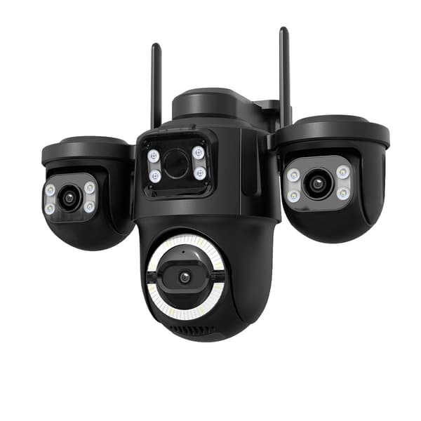 IP-kamera, Tri-lins, Smart Nattvision,3 Linser, EU Kontakt