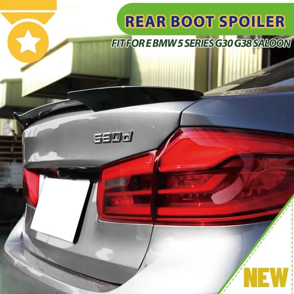 Bagagerumslipspoiler, Aerodynamisk Design, Nem Installation,Sort