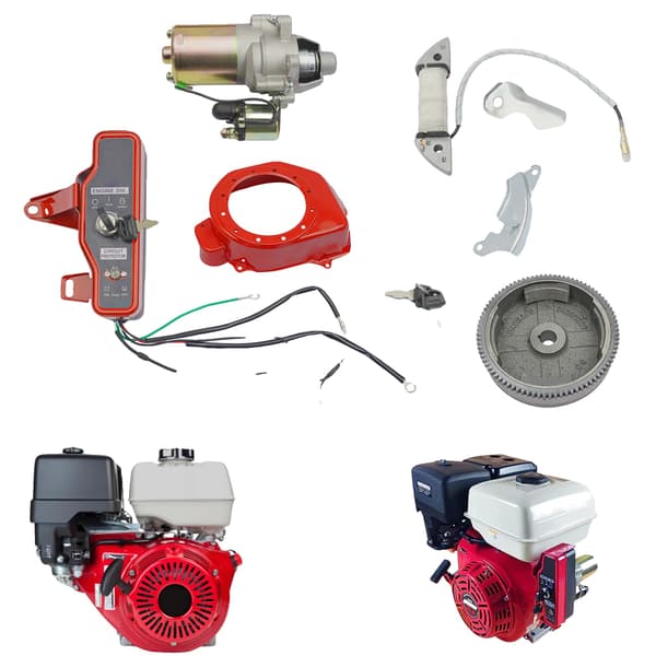 Startermotor, Holdbare Materialer, Nem Installation,Sølv