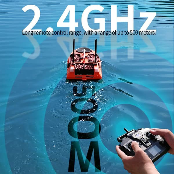 Bait Boat, 4 Bait Kamre, GPS Navigation,2026 Ny Version