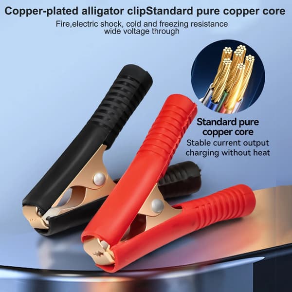 Smart Pulse Reparer Lader, Letvægtsdesign, Realtidsovervågning,sort
