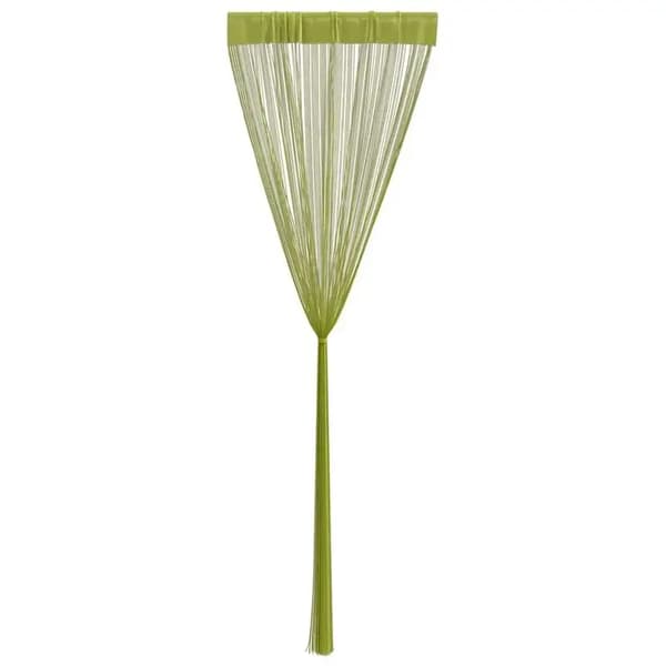 String Gardin, 2 Paneler, Alsidig Hjem Deko,Grøn