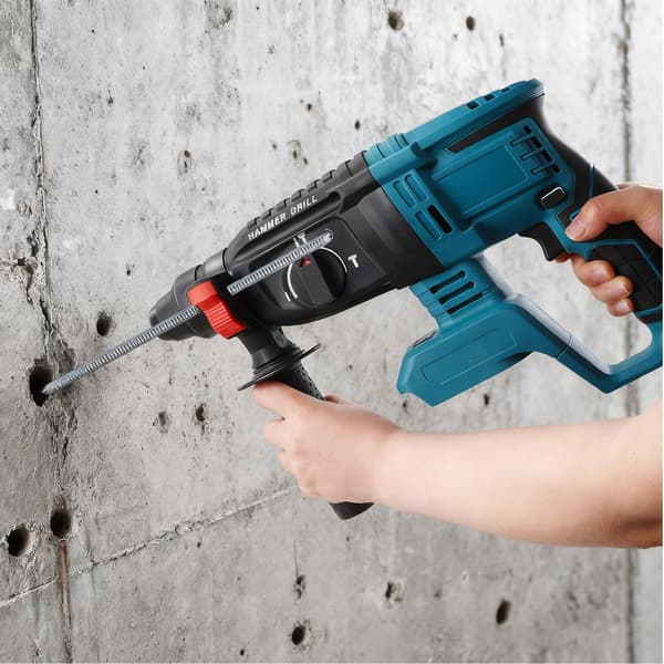 Rotary Hammer, Børsteløs Motor, Multifunktionelle Tilstande,ingen batteri