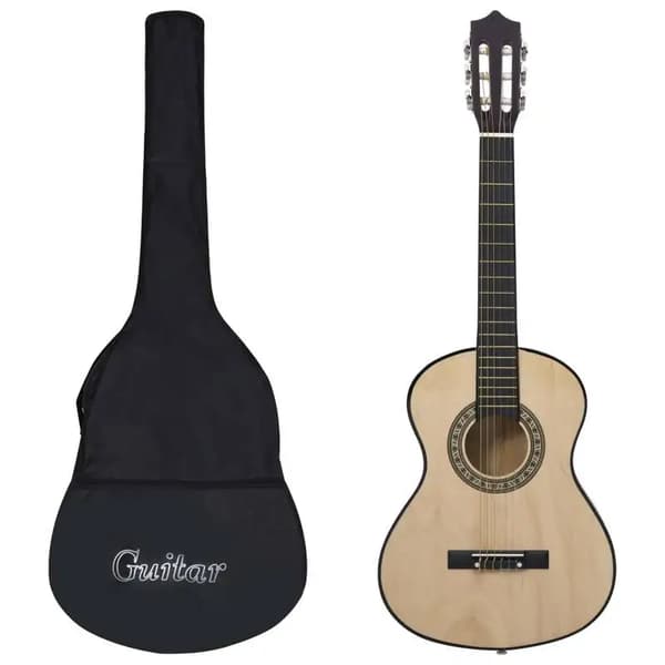 Gitarr, Akustisk Design, Ideal för Nybörjare,Ljusbrun