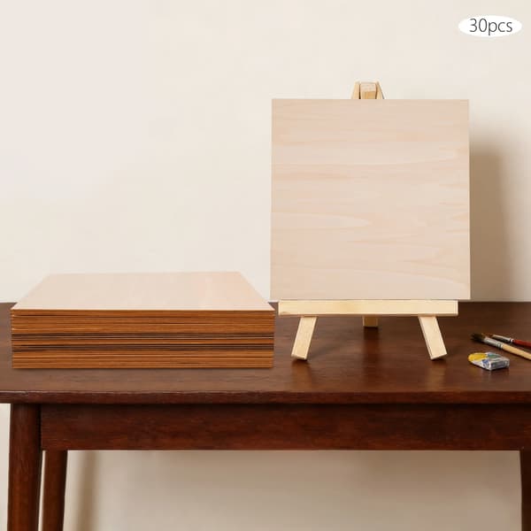 Lindetræplader, Holdbare, Alsidige til DIY-projekter,40x40cm