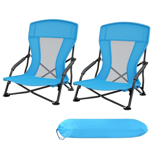 Strandstol, Letvægtsdesign, Ergonomisk Ryglæn,A