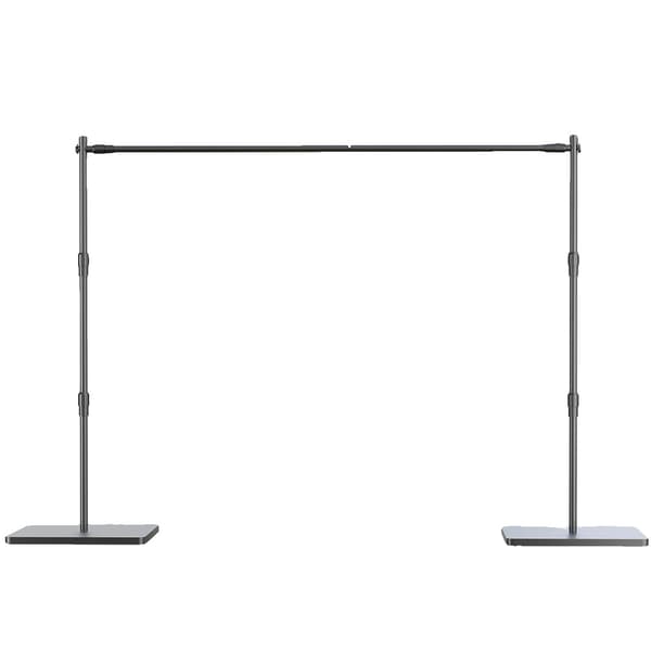 Baggrundsstativ, Justerbar Højde, Solid Metal Konstruktion,2.4X3M