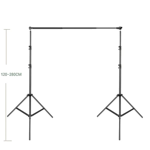 Korsstång, Justerbar Längd, Stöder Belysningsutrustning,2M Kit 280B