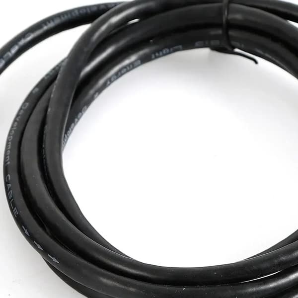 XLR Mikrofonkabel, PVC & Kobberkonstruktion, Sæt af 5,sort