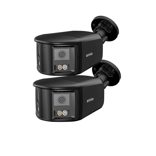 Övervakningskamera, 8MP Klarhet, Smart Nattvision,2PCS I91EW
