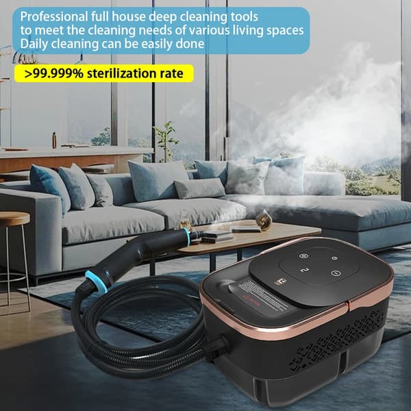 Damprenser, Bærbart Design, Forlænget Dampvarighed,sort, 220V-240V EU stik