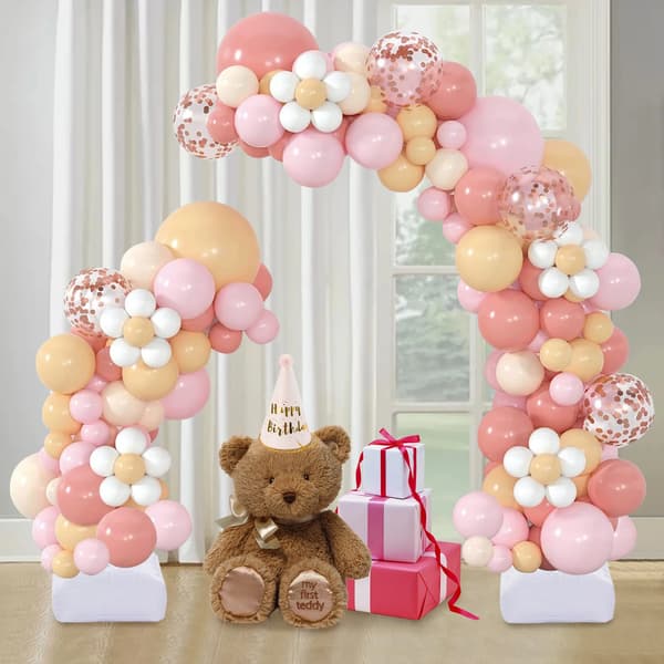 Ballonbue Sæt, Holdbare Materialer, Nem Samling,XL, Guld