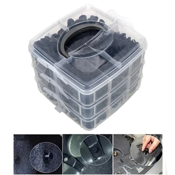 Fastener Clips, 620 Stykker, Alsidig Bilbrug,620Pcs