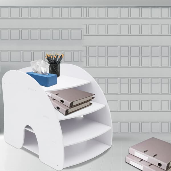 Dokumentbakke, Pladsbesparende Design, Holdbar Konstruktion,HVID