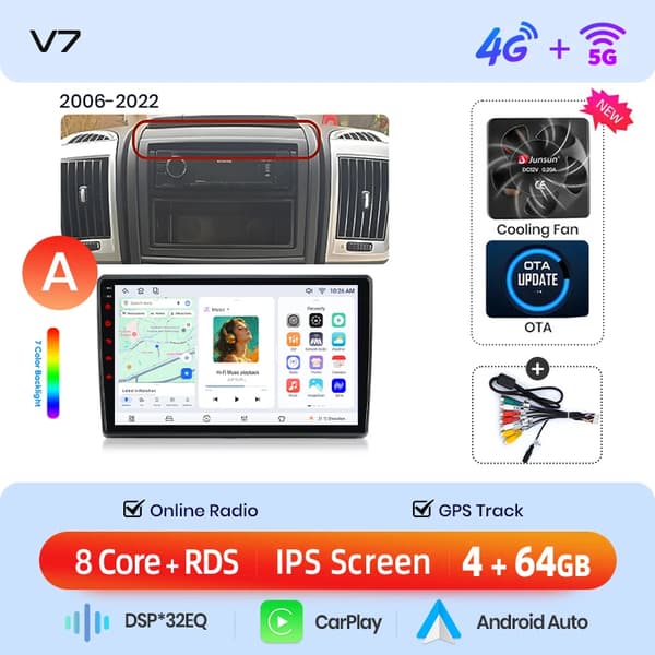 Carplay, Multimedia Spelare, Navigationssystem