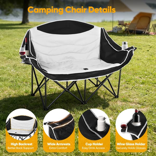 Campingstol, Hållbart Material, Lätt att Förvara,A