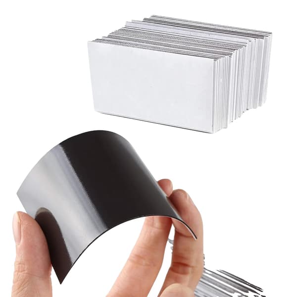 Magnetiska ark, självhäftande, hållbara och flexibla,40 Ark