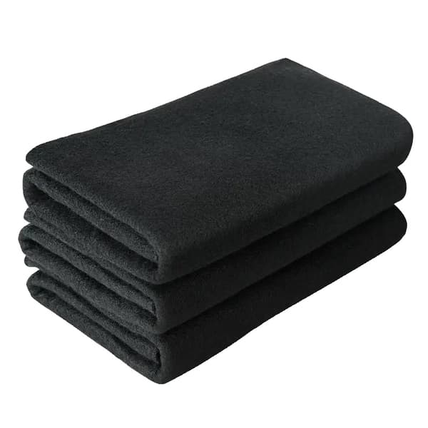 Svetsfilt, Kolfiber, Värmebeständig,svart