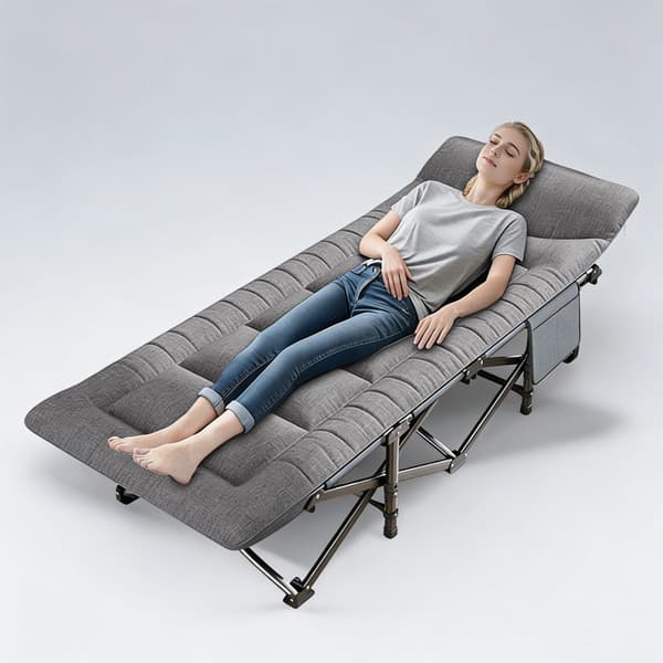 Gästbädd, Mjuk Bomull, Bärbar Design,LJUSGRÅ