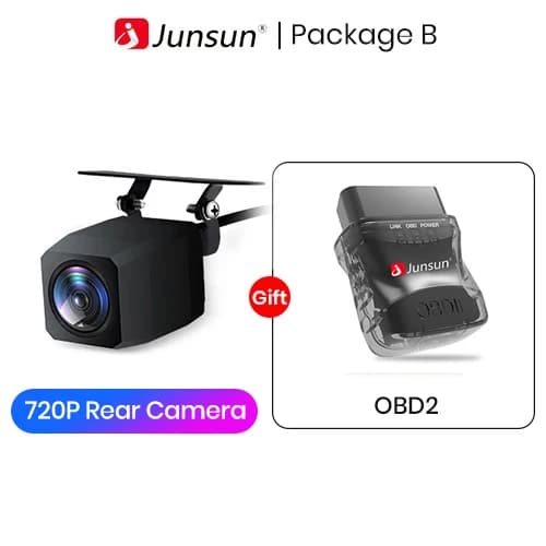 Bagudsigtskamera, 720P opløsning, 140° vidvinkel,HS19 OBD2