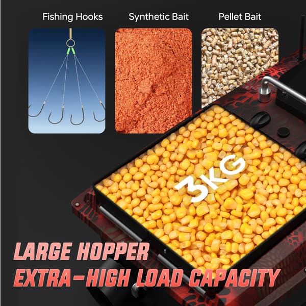 Bait Boat, Dubbel Satellitpositionering, Sonar Sensor,GPS+Med Sonar Sensor