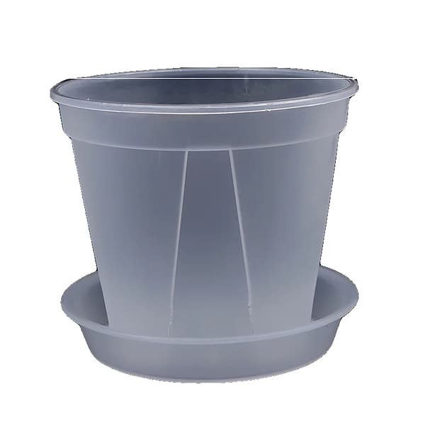 Klar Blomkruka, Hållbart Material, Stilren Design,F