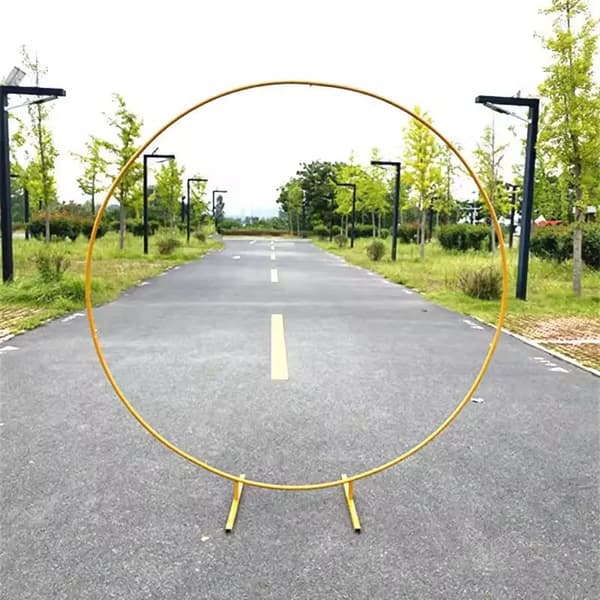 Baggrundsstativ, Metal Konstruktion, Nem Samling,2mx2m, Gylden