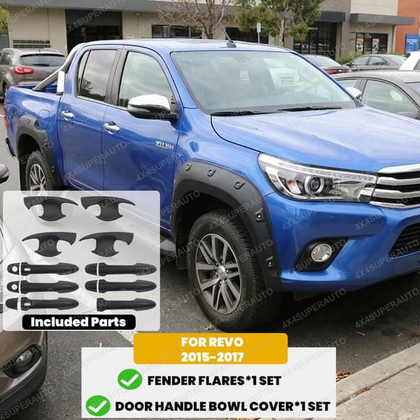 Fender Flares, Hållbart Material, Stilig Design,Helt set