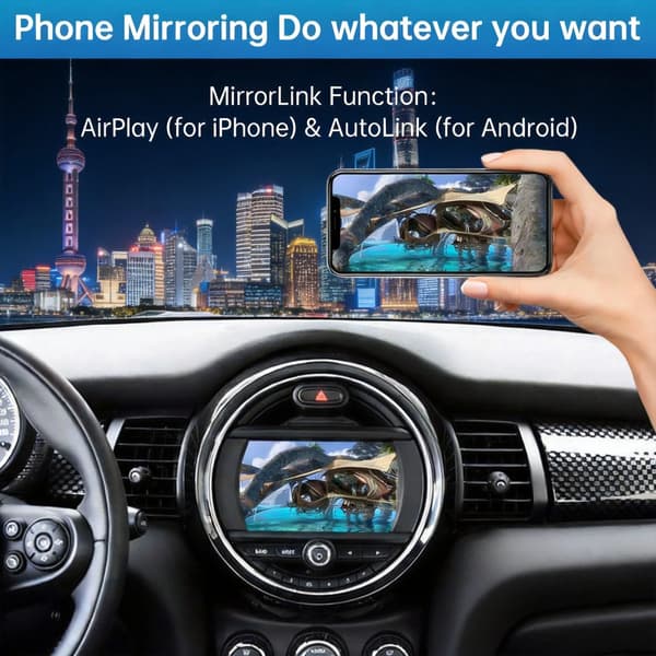 CarPlay/Android Auto-interface, Trådløs/Kablet forbindelse, Multimedia-support,NBT