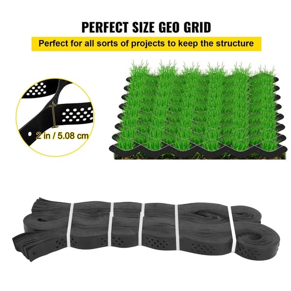 Jordstabiliseringsgitter, HDPE-materiale, alsidige anvendelser,BK