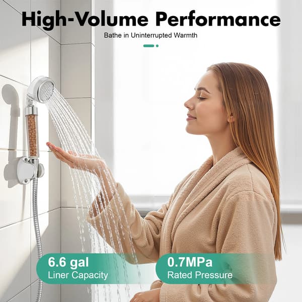 Elektrisk Varmvattenberedare, Vertikal Montering, Digital Display,EU, 30L