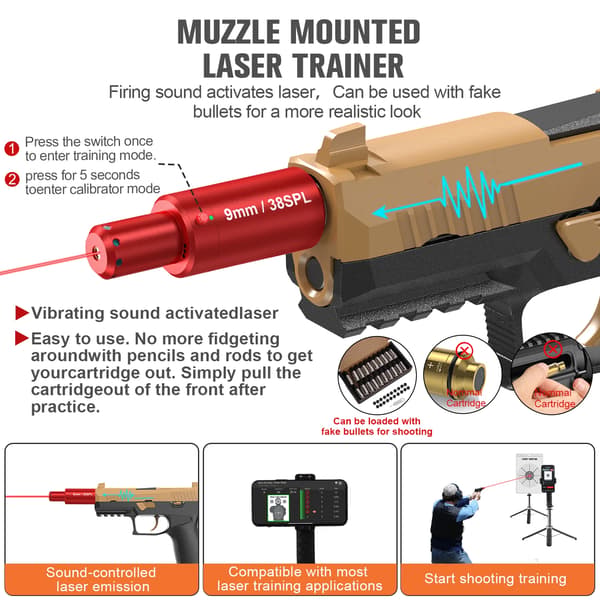 Laserutbildningskit, Justerbart Stativ, Målpapper Ingår,ZJ01-ZJ02-BZ01