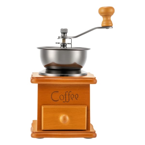 Kaffekværn, Justerbare Malingsindstillinger, Holdbare Materialer,Brun