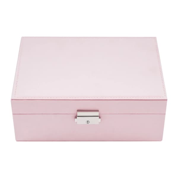 Smyckesorganisatör, Hållbart Material, Multifunktionell Design,Rosa