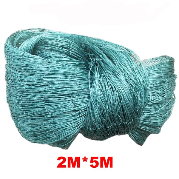 Fågelnät, Hållbart Nylonmaterial, Mångsidigt Trädgårdsskydd,2Mx 5M, 18Trådar 4cm cell