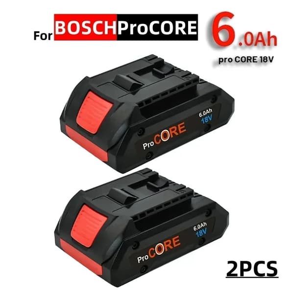 Erstatningsbatteri, Lithium-Ion, 18V Kompatibilitet,6.0AhX2, 18V-b