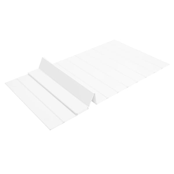 Badekar Dæksel, Foldbart Design, Holdbart Materiale,HVID