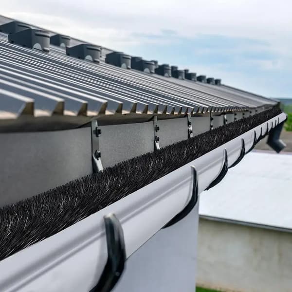 Dräneringsrörsskyddsborste, Robust Design, Förhindrar Skräp, armégrön