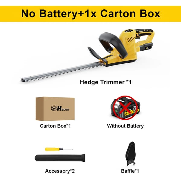 Electric Scissors, Brushless Motor, Double Blades, No Battery No Plug