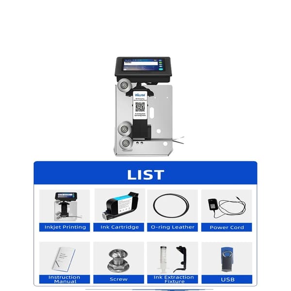 Inkjet-printerhoved, tilpasseligt design, holdbar konstruktion,WP100