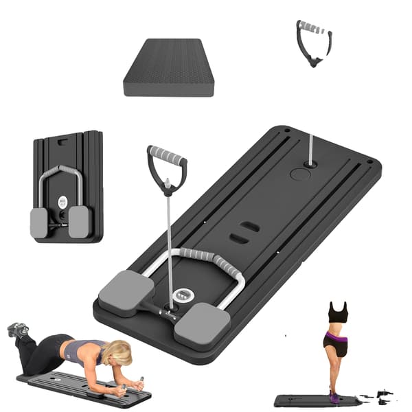 Fitness Board, Automatisk Rebound, Core Styrketræning,Grå