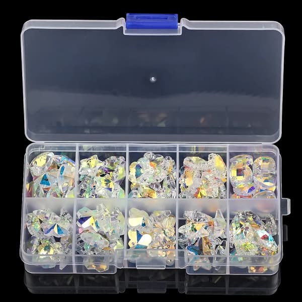 Løse Perler, Glasmateriale, Rund Form,Glas vedhæng